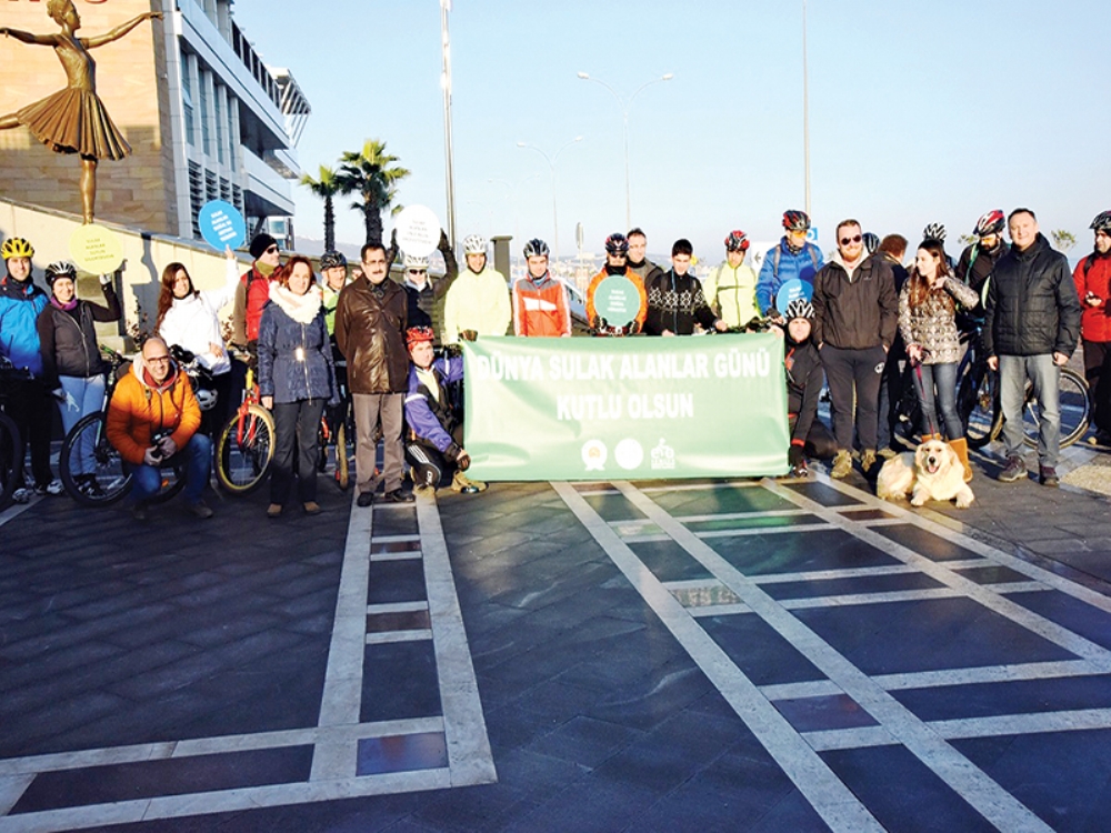 Kızılırmak Deltası Için Pedal Çevirdiler