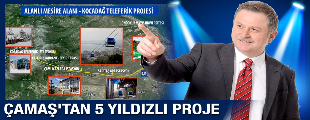 Çamaş'tan 5 Yıldızlı Proje