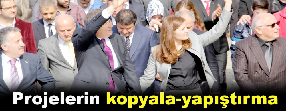 Projelerin Kopyala-yapıştırma