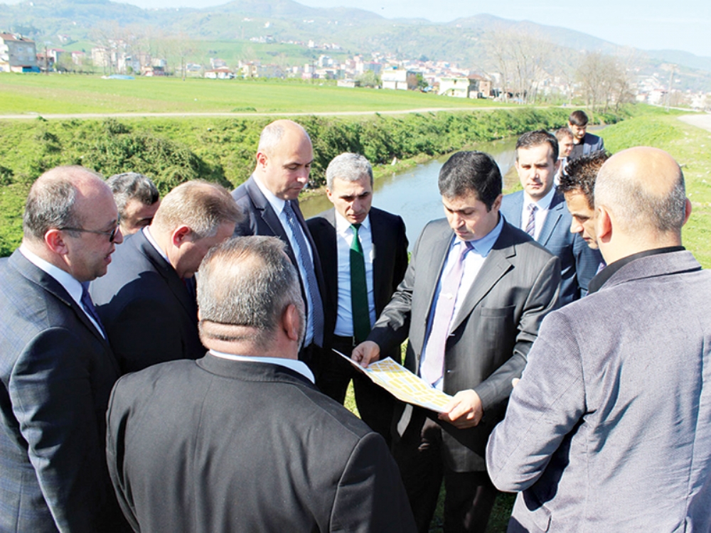 Tekkeköy’de Dereler ıslah Ediliyor