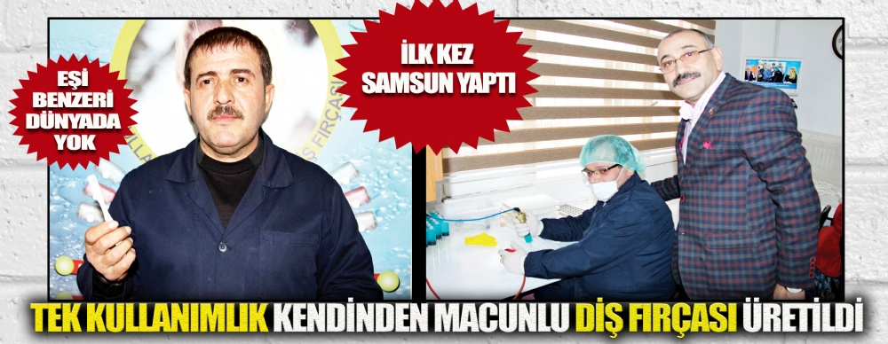 Tek Kullanimlik Kendinden Macunlu Dis Fircasi Uretildi Guncel