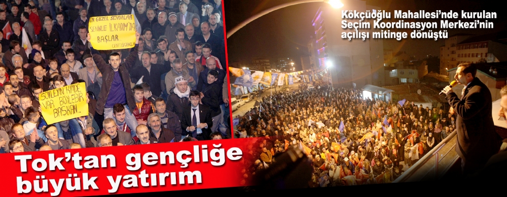 Tok’tan Gençliğe Büyük Yatırım