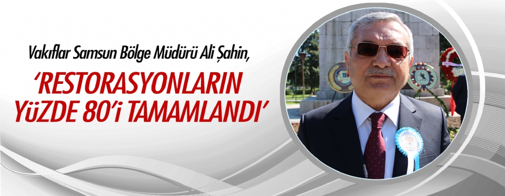 Restorasyonların Yüzde 80'i Tamamlandı