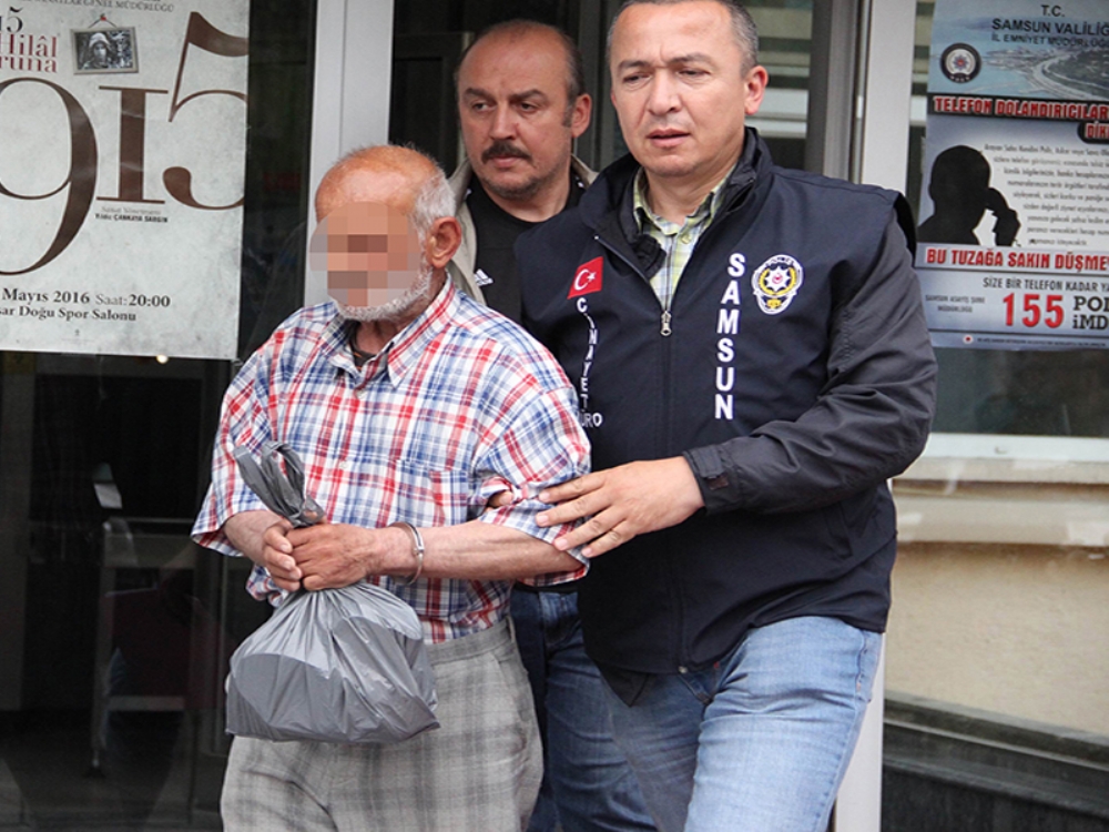 Bıçaklı Saldırgan Yakalandı