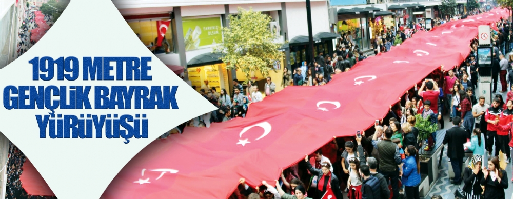 1919 Metre Gençlik Bayrak Yürüyüşü
