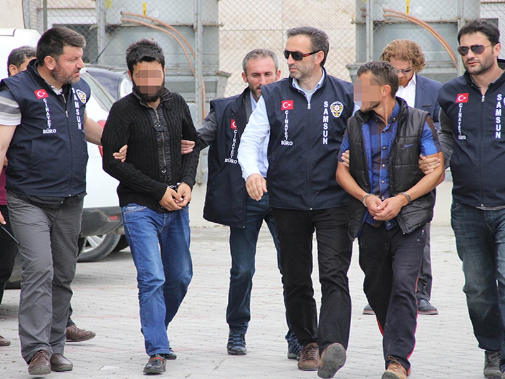 Vahşi Cinayete Tutuklama