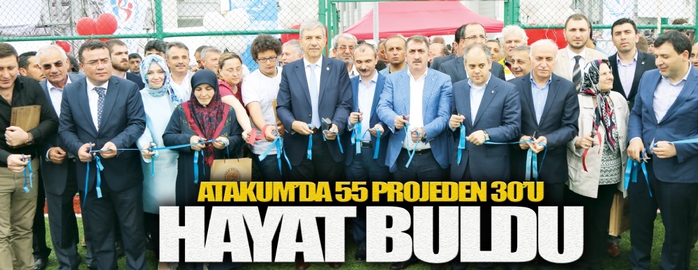 Bakan Çağatay Kılıç, Atakum’da Toplu Açılış Törenine Katıldı