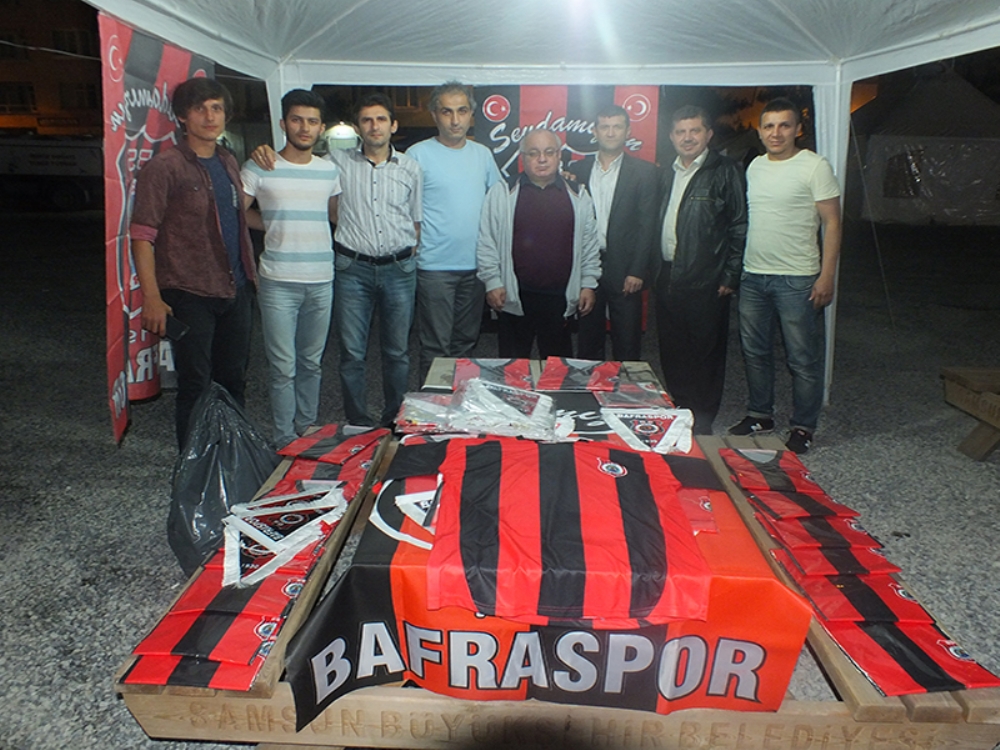 1930 Bafraspor Stant Açtı