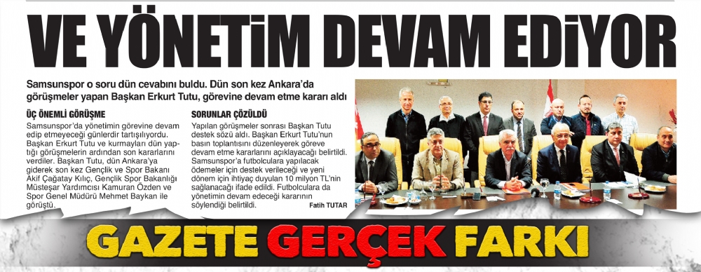 Gazete Gerçek Farkı