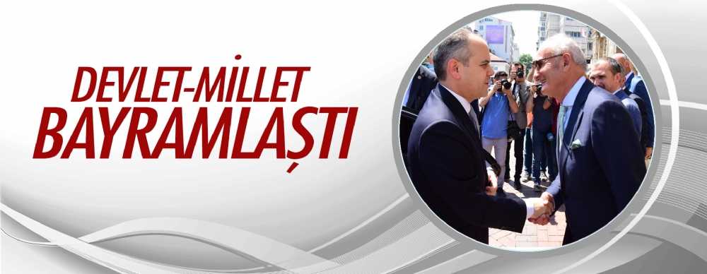Devlet-millet Bayramlaştı