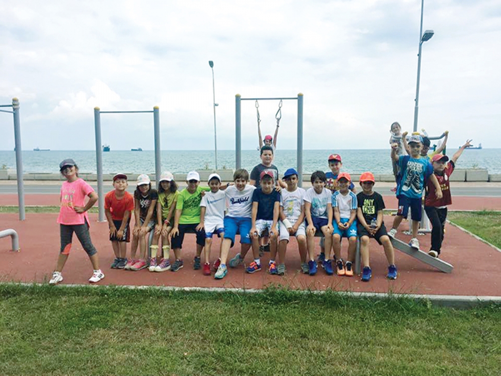 Samsun Tenis Kulubu Nde Eglenirken Ogreniyorlar Spor