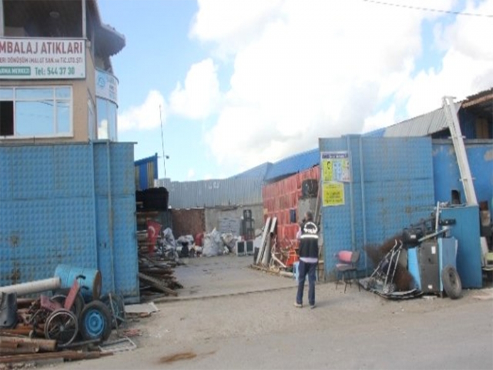 İş Yerinden Bakır Kazan Hırsızlığı