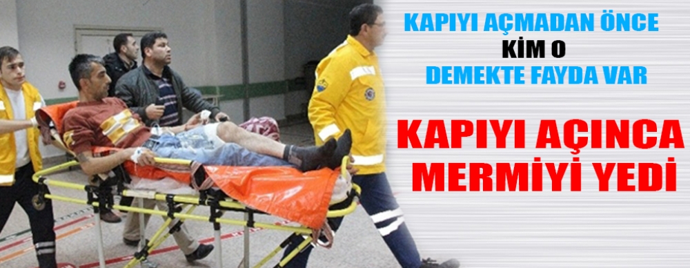 Zili Çalıp Silahla Vurdular