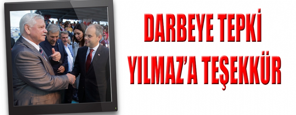 ıcds’den Darbeye Tepki Yılmaz’a Teşekkür
