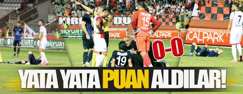 Adana Demir Yattı  İki Puan Kaçtı 0-0