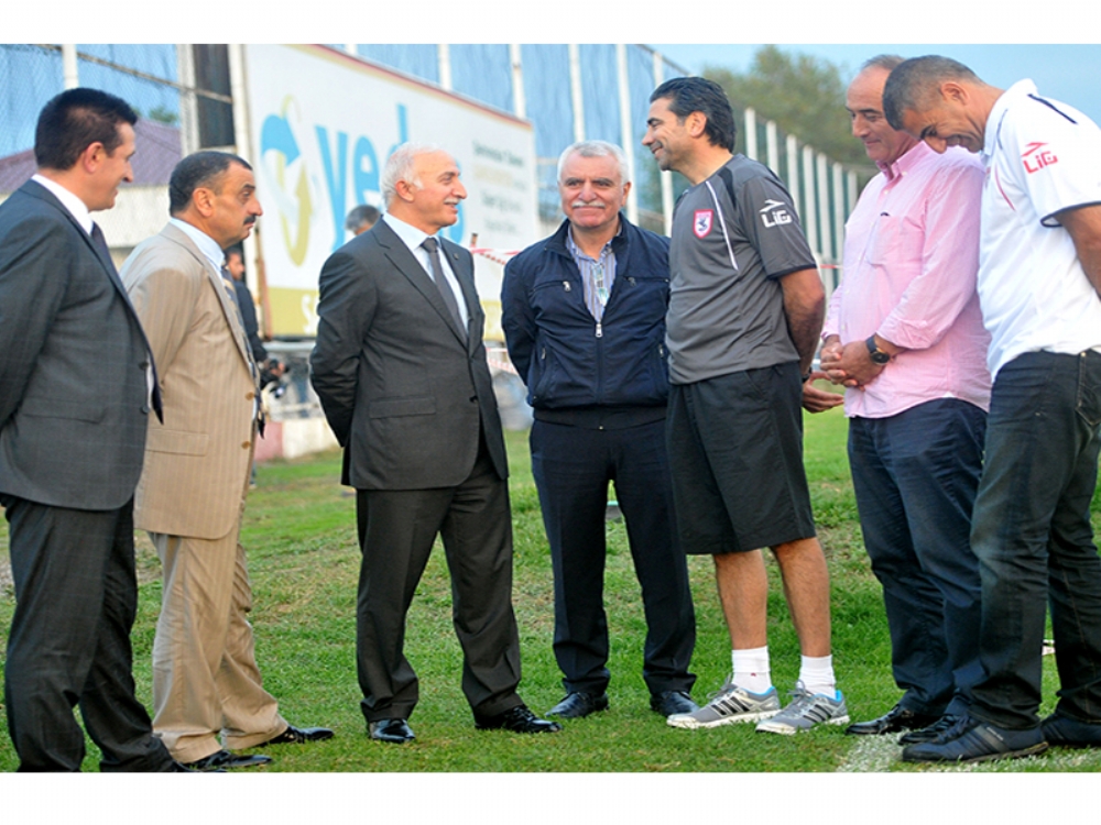 Vali Şahin Samsunspor Idmanında