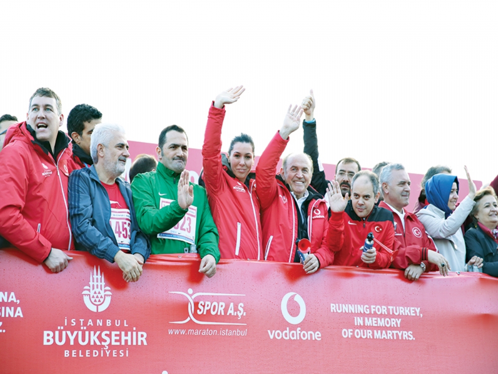 Karaaslan İstanbul Maratonu'nda