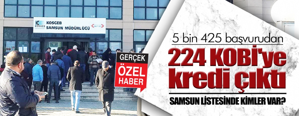 Kimlerin Aldığını Sadece Kendileri Ve Kosgeb Biliyor