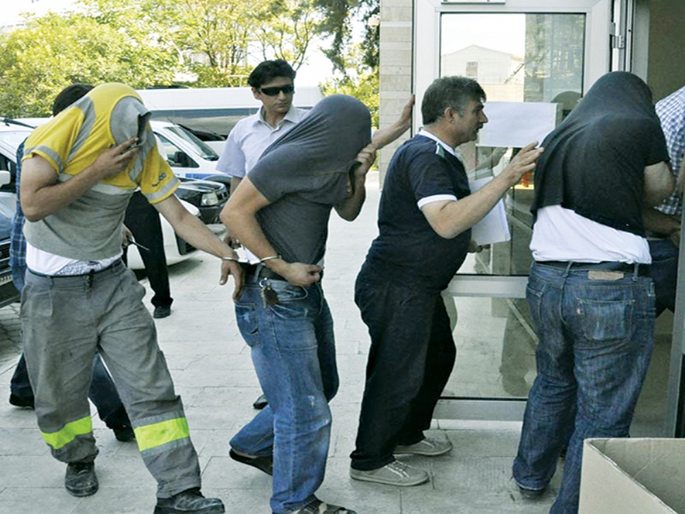 Motorin Hırsızlığına 4 Gözaltı