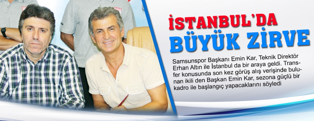 İstanbul’da Büyük Zirve