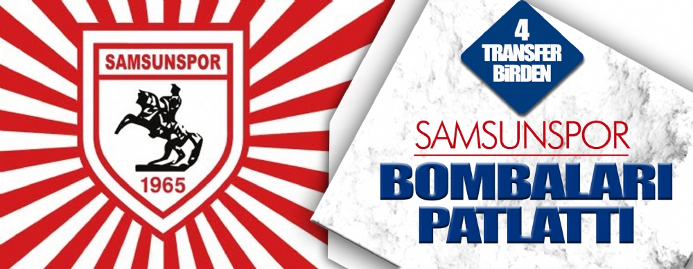 Samsunspor Bombaları Patlattı