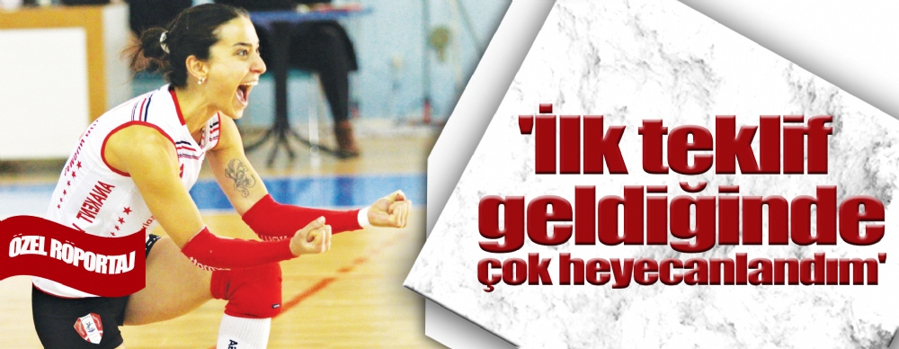 Anakentspor'un Liberosu Pınar Eren, İçini Gazete Gerçek'e Döktü...