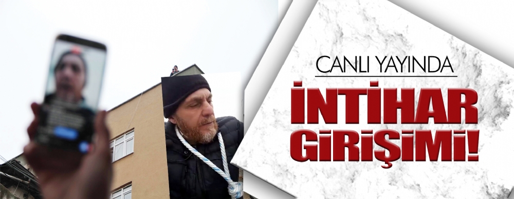 Canlı Yayında Intihar Girişimi!