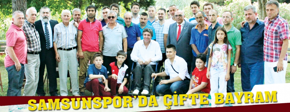 Samsunspor’da  Çifte Bayram