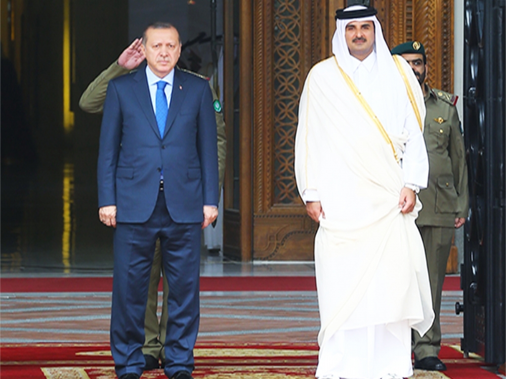 Cumhurbaşkanı Erdoğan, Katar Emiri Ile Görüştü