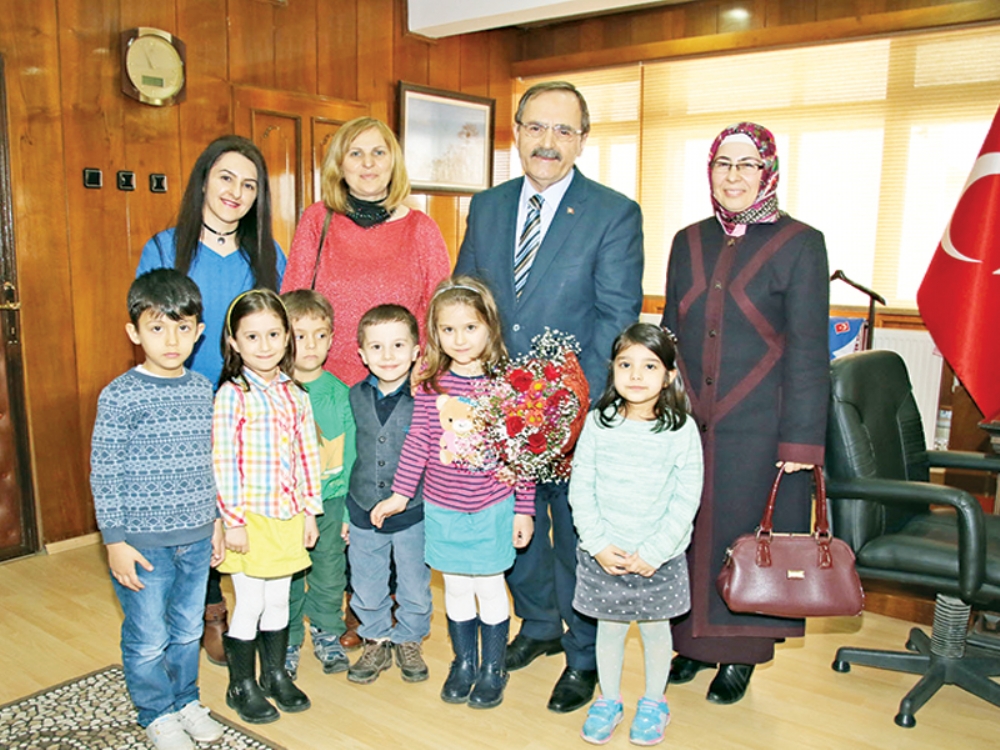 Şahin Öğrencilere Bafra’ya Anlattı