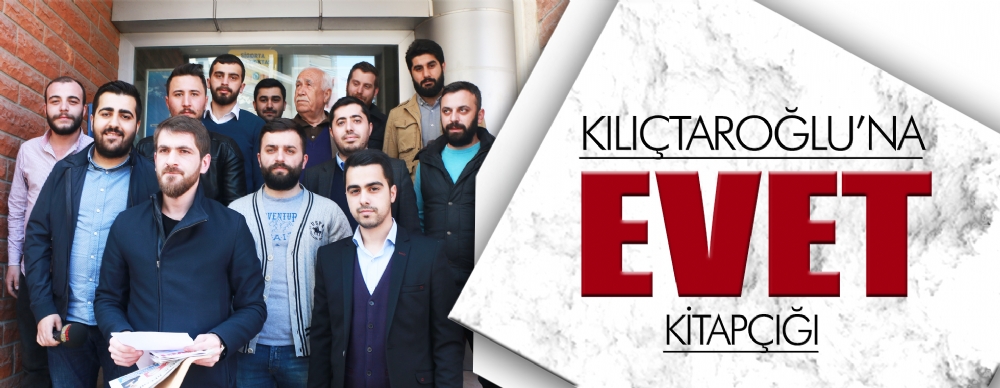 Ak Parti’li Gençlerden Kılıçdaroğlu’na: Evet Kitapçığı Evet Gazetesi