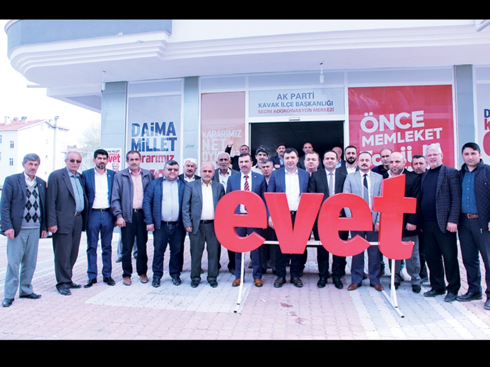 Kurt Ve Sarıcaoğlu Kavak'ta ‘evet’ Turunda