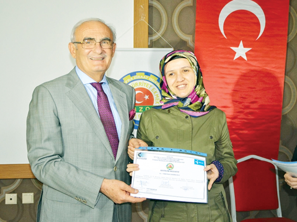 Girişimci Kadınlar Sertifikalarını Aldı