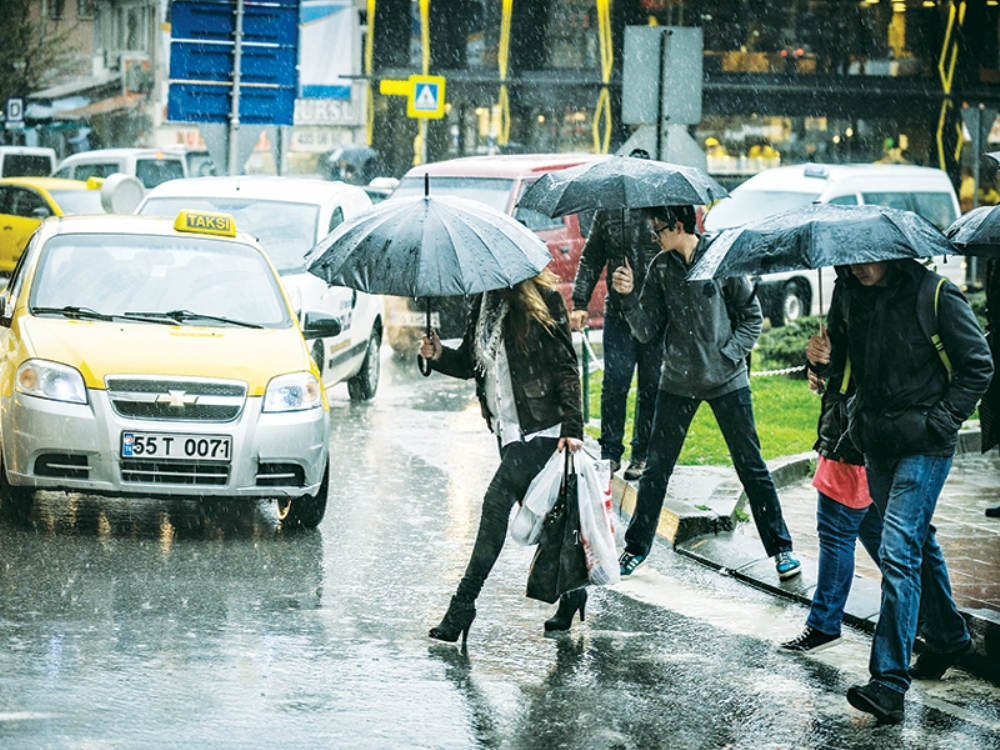 Samsun 4 Gün Yağışlı Geçecek