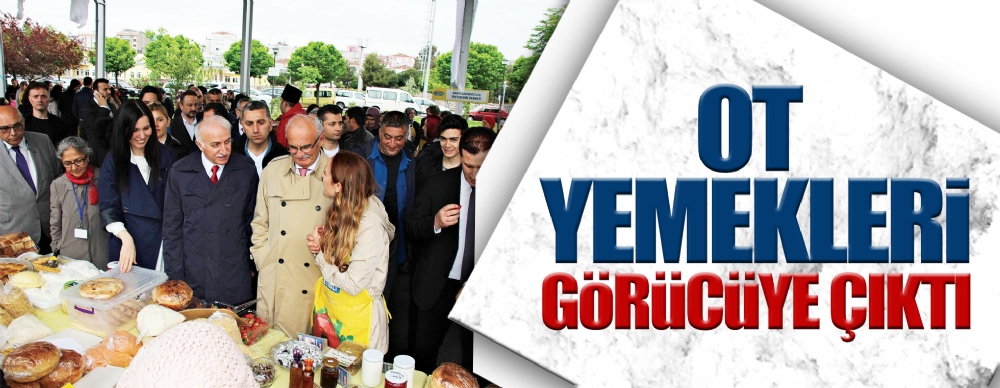 Ot Yemekleri Festivali Renkli Görüntülere Sahne Oldu