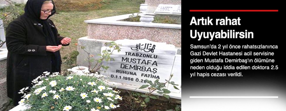 Artık Rahat  Uyuyabilirsin