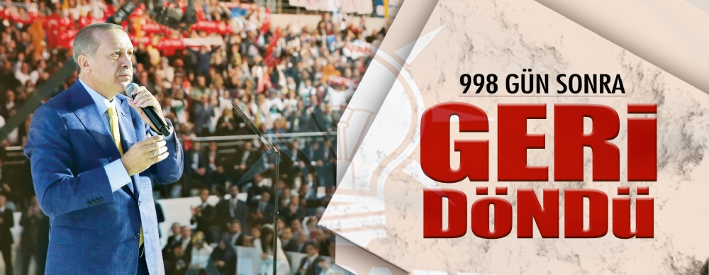 Ak Parti’de Erdoğan Coşkusu