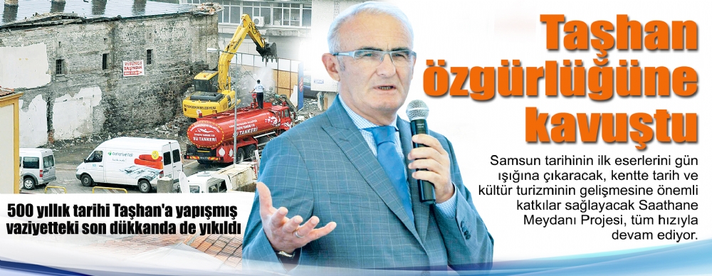 Saathane Projesi Hızla Yükseliyor