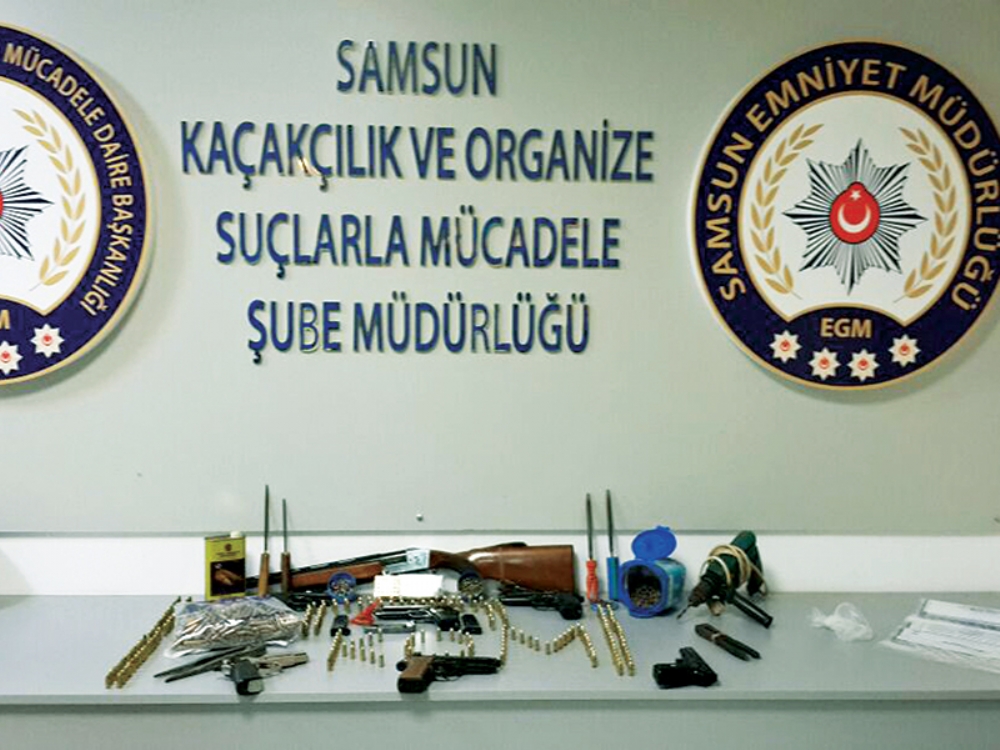 Kaçak Silah Atölyesine Baskın