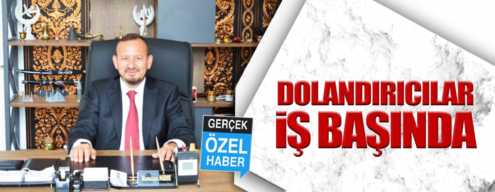Kendisinden Önce Dolandırıcılar İş Başı Yaptı