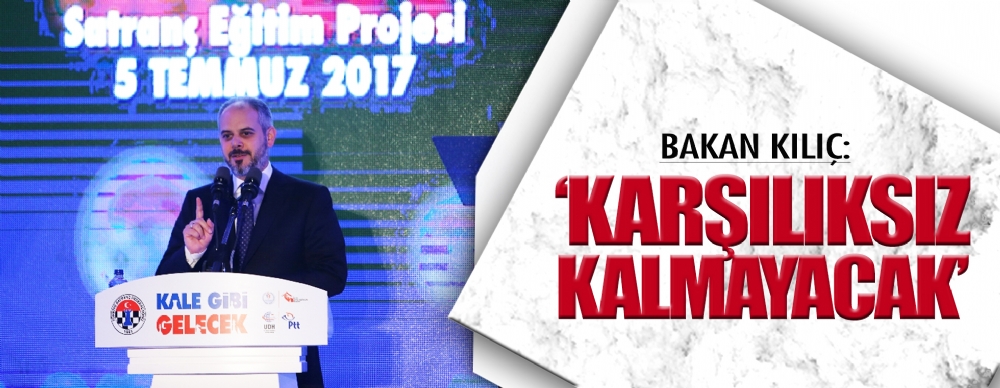 ‘karşılıksız Kalmayacak’