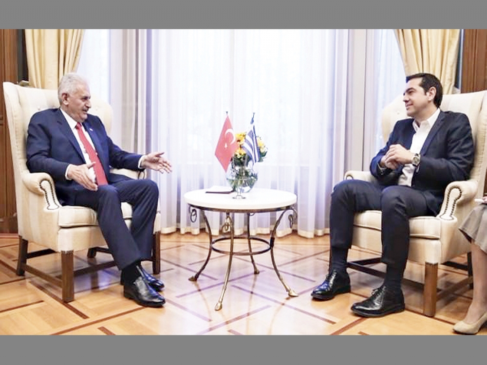 Yıldırım, Çipras Ile Telefonda Görüştü