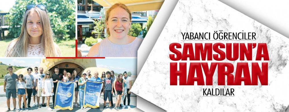 Yabancı Öğrenciler Samsun’a Hayran Kaldı