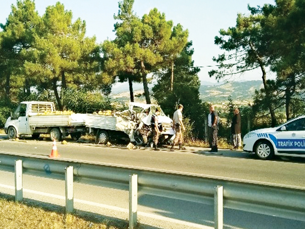 Bafra’da Trafik Kazası: 1 Yaralı