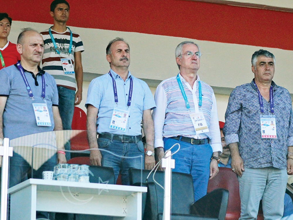 Başkanlar Birlikte Izledi