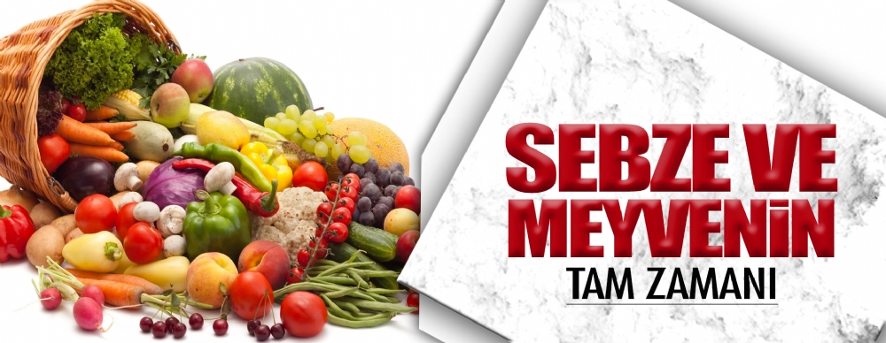 Sebze Ve Meyvenin Tam Zamanı