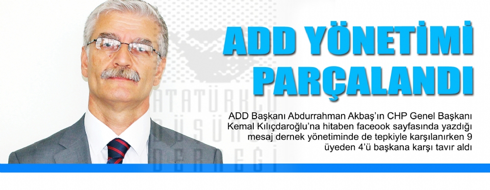 Add Yönetimi Parçalandı