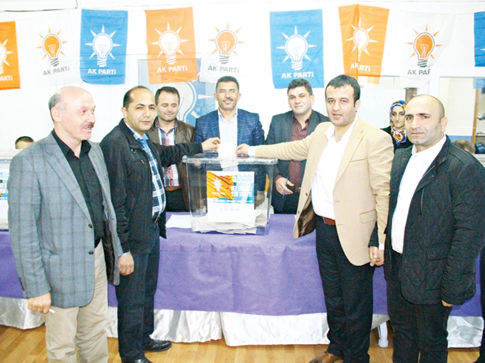 Ak Parti Çarşamba’da  Delege Seçimi Yapıldı
