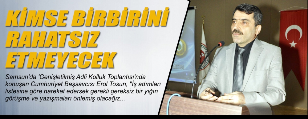 Kimse Birbirini Rahatsız Etmeyecek