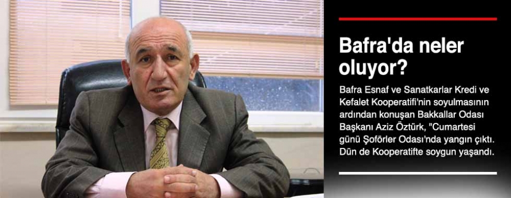 Bafra'da Neler Oluyor?